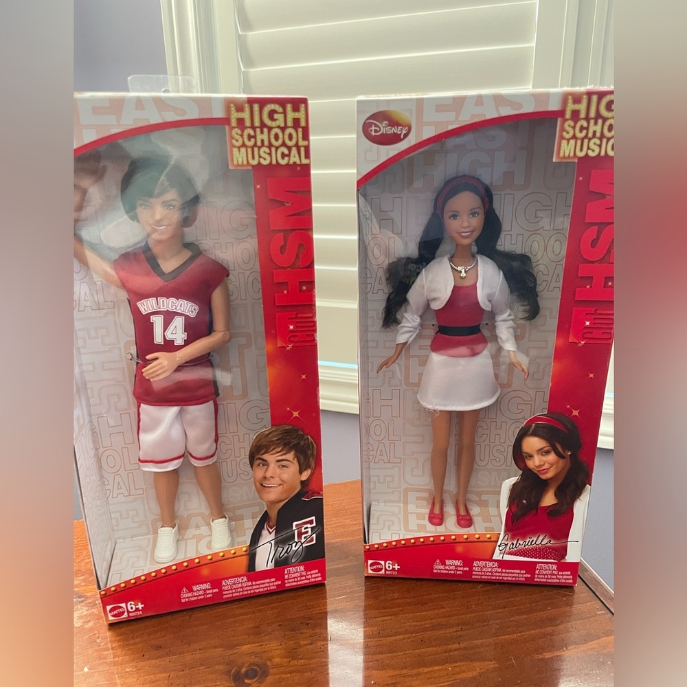 Disney High School Musical Dolls - Troy and Gabriella